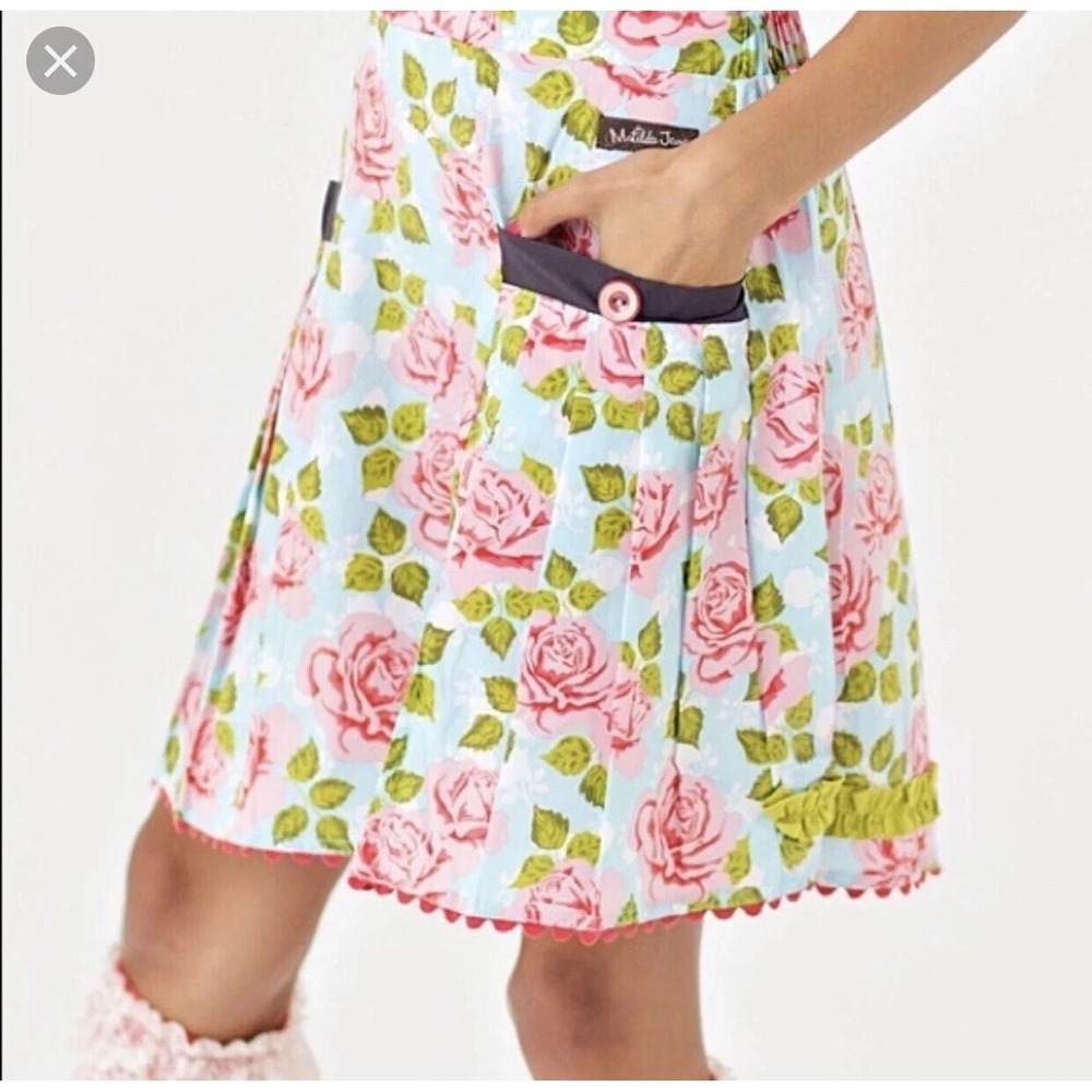 NWT Matilda Jane Serendipity Salt Water Taffy skirt size 6 GOOD HEART